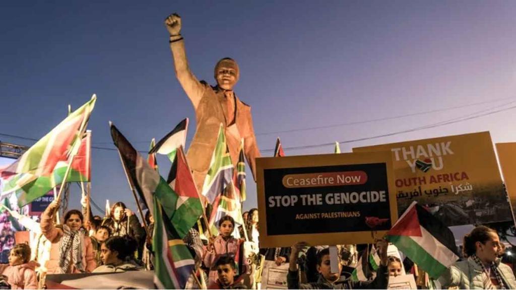 فلسطينيون من رام الله: شكراً جنوب إفريقيا - فيديو